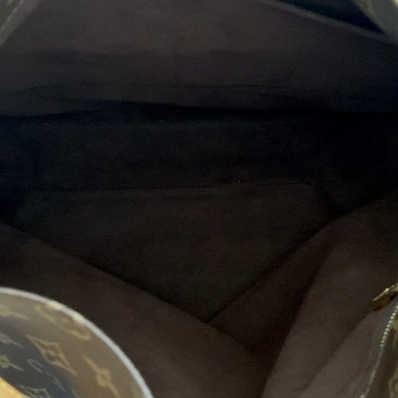 Louis Vuitton Dark Brown Monogram Hobo Bag - Picture 9 of 12